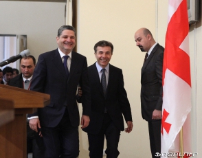 Тигран Саркисян поздравил Бидзину Иванишвили с победой Маргелашвили