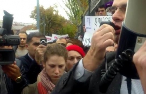 Բողոքի ակցիա կենսաթոշակային համակարգի դեմ