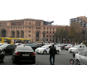 Акция протеста в центре Еревана (фоторепортаж)