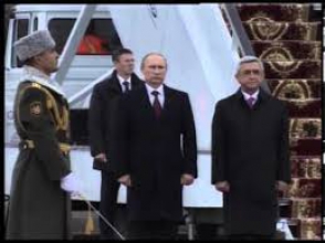 Визит Путина в Армению в репортаже российского телеканала НТВ