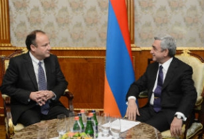 Սերժ Սարգսյանն ընդունել է ԱՄՆ պետքարտուղարի տեղակալին
