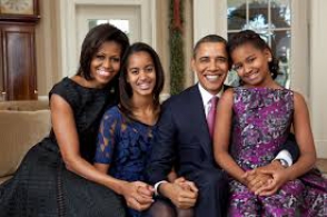 Дочери научили Обаму тусоваться в соцсетях