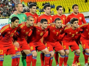 Сборная Армении занимает 35-е место в рейтинге ФИФА
