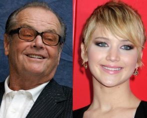 76-летний Джек Николсон ухаживал за 23-летней Дженнифер Лоуренс