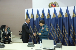 ՊԵԿ աշխատակիցները պարգևատրվել են ԱԻՆ մեդալով