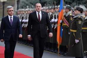 Տեղի է ունեցել Վրաստանի նախագահի հրաժեշտի արարողությունը