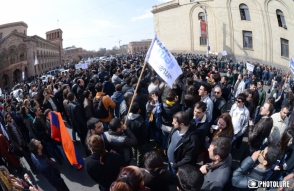 Гражданская инициатива «Я – против!» проводит акцию протеста у здания Минфина (прямое включение)