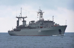 На корабле ВМС Украины «Славутич» поднят российский флаг