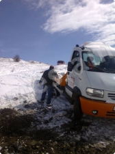 Ավտոմեքենաները դուրս են բերվել արգելափակումից