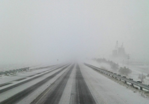 Բքի պատճառով  Բերդ - Ճամբարակ ավտոճանապարհը փակ է