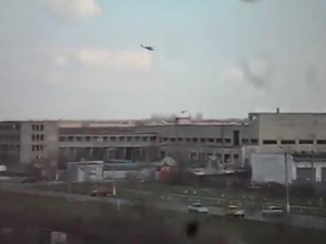 Պայթյունների հետևանքով Կրամատորսկի օդանավակայանի տարածքը պատվել է ծխով