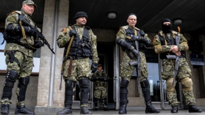 Возле здания горсовета Донецка произошла перестрелка