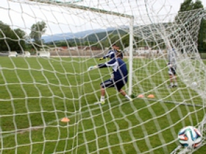 Сборная Армении провела первую тренировку в Швейцарии