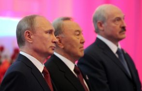 Россия, Казахстан и Белоруссия подписали договор о Евразийском союзе