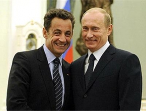 Владимир Путин и Николя Саркози встретились в Сочи