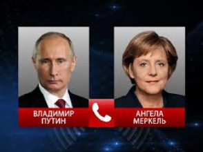 Путин и Меркель обсудили по телефону ход газовых переговоров по Украине