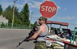 Над аэропортом Луганска ополченцы сбили военный Ил-76