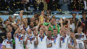 ЧМ-2014: церемония награждения сборной Германии