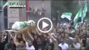 В Палестине похоронная процессия подверглась авиаудару (18+)