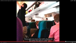 В сети появилось последнее видео со сбитого над Украиной авиалайнера (видео)