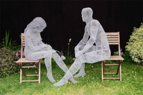 Ցնցող քանդակներ մետաղալարից (լուսանկարներ)