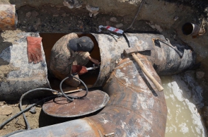 Վերանորոգվում է Արզական-Երեւան ջրատարը