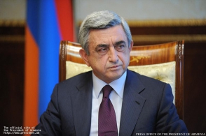 Սերժ Սարգսյանը շնորհավորել է Ուզբեկստանի նախագահին