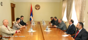 Президент Арцаха принял литовских депутатов