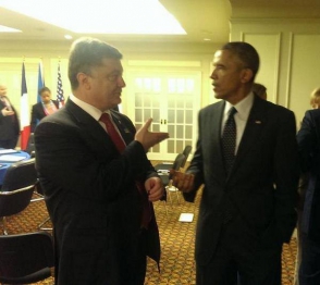 Порошенко и Обама на саммите НАТО обсудили ситуацию на Украине