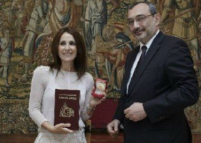 ԼՂՀ արտաքին գործերի նախարարը հանդիպել է Բասկերի Երկրի խորհրդարանի նախագահի հետ