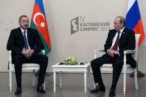 Путин и Алиев встретились в Астрахани