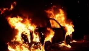 Լարս-Ստեփանծմինդա ավտոճանապարհին այրվել է ավտոմեքենա