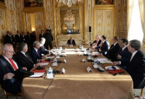 Փարիզում մեկնարկել է Հայաստանի և Ադրբեջանի նախագահների հանդիպումը