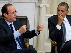 Обама и Олланд высказались за сохранение санкций против России