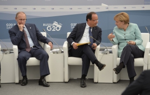 Путин, Меркель и Олланд обсудили ситуацию на Украине