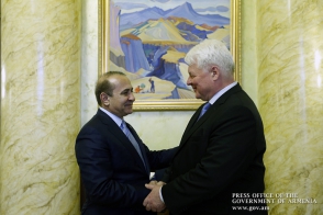 Հովիկ Աբրահամյանն ընդունել է «Գազպրոմ» ընկերության վարչության նախագահի տեղակալին