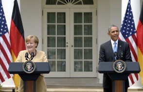 Обама и Меркель обсудили последние события на юго-востоке Украины