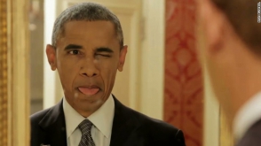 Օբաման ծամածռություններ է անում (տեսանյութ)