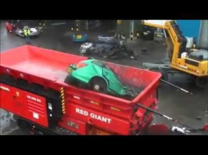 2 րոպե, և ավտոմեքենան դառնում է աղբ