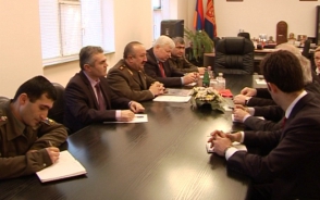 Сопредседатели МГ ОБСЕ встретились в Степанакерте с министром обороны Арцаха