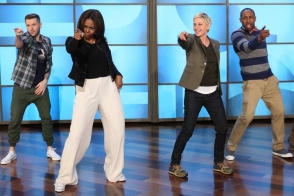 ԱՄՆ առաջին տիկինը պարել է եթերում