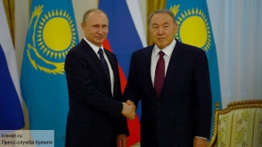 Путин и Назарбаев обсуждают в Астане экономическое сотрудничество