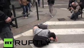 В Турине акция протеста переросла в столкновения с полицией