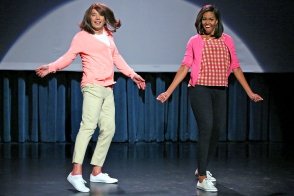 Мишель Обама продолжает танцевать