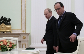 В Кремле не исключают контактов Путина и Олланда на полях мероприятий в Ереване