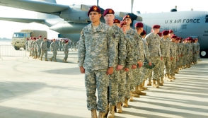 На Украину прибыли американские десантники