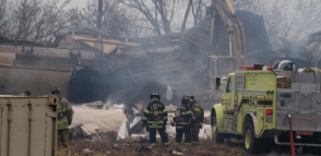 ԱՄՆ–ում քաղաքը տարհանվում է նավթ տեղափոխող գնացքի՝ գծերից դուրս ընկնելու պատճառով