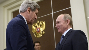 Встреча Путина и Керри продлилась четыре часа (видео)