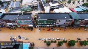 Չինաստանում հորդառատ անձրևներից 20 մարդ է զոհվել, 3 մլն–ն տուժել է (տեսանյութ)