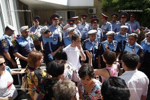 Ցուցարարների և ոստիկանների միջև բախում է տեղի ունեցել